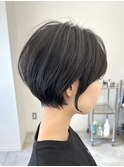 小顔ショート 【相馬】　＃小顔補正立体カット＃仙台髪質改善