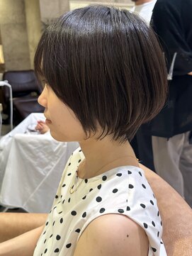 アンド ストーリーズ(&STORIES) ショートボブ髪型30代40代50代前髪あり前髪なし面長丸顔【倉田】