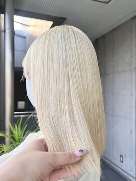 ガルボヘアー 名古屋栄店(garbo hair) #ブロンド#ブリーチ#ハイトーン#10代#20代#名古屋