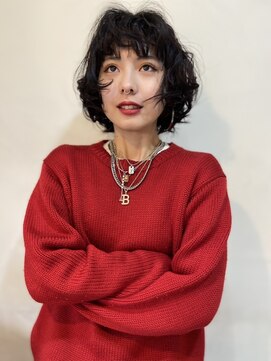 サンチャサロン(sancha salon) レトロなボブパーマ!