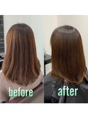 簡単スタイリング♪艶髪ヘアー♪手ぐしでまとまるトリートメント