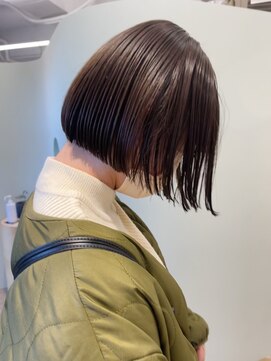 ユー セント(yew scent) ミニボブ＋マロンブラウン