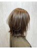 【白髪ぼかしにも最適】ポイントハイライト(6枚)カラー＋カット/￥10900
