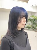 ◎ブロンドハイトーンカラーデザインカラーアンブレラカラー金髪