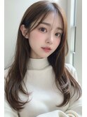髪質改善 艶髪 愛され 韓国風 前髪カット 小顔 梅田