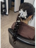 ぽこぽこヘアアレンジ