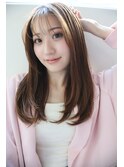 内巻きワンカールスタイル