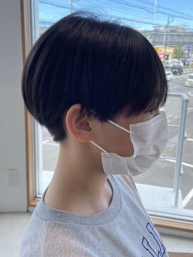 グランデュール 東静岡池田店(GRANDEUR) 東静岡ショートボブくびれショートイルミナカラー顔周りレイヤー