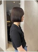 王道お手入れ楽で可愛いボブ！