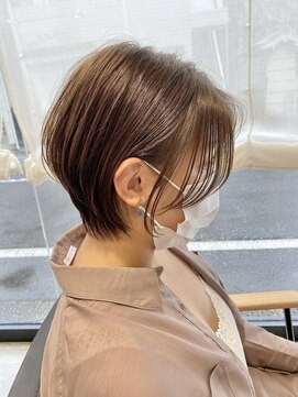 カノイ 銀座中央通り(KANOI) 【顔タイプ】タイプ別似合わせ大人ショートボブ