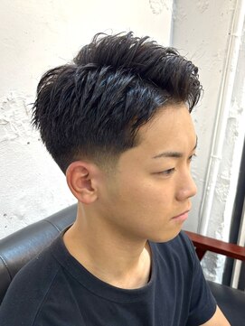 クオンヒール 淀屋橋店(QUON HEAL) ベリーショート/テーパーフェード△