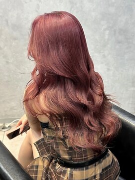 フィーネ 吉祥寺(Fi -Ne) 艶感ベイビーピンク/韓国レイヤー/プルエクステ/吉祥寺