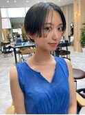 【30代40代50代】似合わせショート/センターパート/豊中