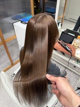 【茨木】ケアカラー髪質改善