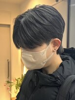 グッドタイムエフティフィフス 横浜西口(GoodTimes ft.fifth) 横浜ニュアンスパーマセンターパート緩めフェザーパーマ40代◆