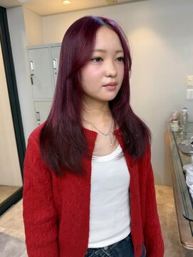 フラム 渋谷(flamme) ◯ボルドーカラー