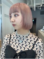 カロン トウキョウ 高円寺店(Kalon Tokyo)&nbsp;透明感ピンクベージュミニボブ