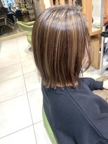 アース モード 新小岩店(EARTH/M)&nbsp;ハニー×ハイライトボブ