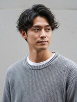 ジエクト アイロ 江坂駅前店(The Ect ilo)&nbsp;【ニュアンスパーマ】メンズカット/メンズパーマ/センターパート