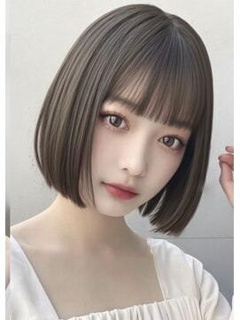 ユーフォリア エヌ 池袋サンシャイン通り店(Euphoria +n) 大人可愛い/暗髪ボブ