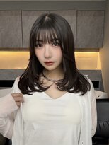 トイロ 横浜(Toiro)&nbsp;ミディアムレイヤー小顔レイヤー 前髪顔周り髪質改善ストレート