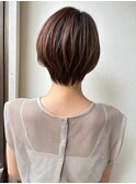 クールショート/春カラー/丸み/似合わせカットブリーチなしp越谷