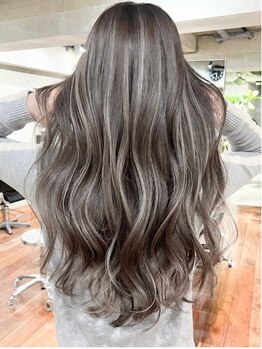 ヘアサロンラルガ 下曽根店(Hair salon Raruga)の写真/【ブリーチ／ダブルカラー】ブリーチ＆ダブルカラーで作るハイトーンxレイヤーカット◎men's/学割U24