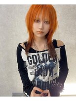 アリー 原宿(ALLY)&nbsp;ハッシュカットシャギーウルフレイヤーカットエクステレイヤー