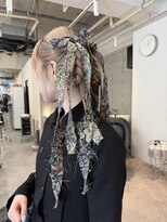 シティ 薬院(SITY.)&nbsp;薬院　顔まわりレイヤーカット　ヘアセット　ブリーチなしカラー