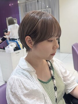 ハピネス 河原町店(Happiness) 京都ショート　顔まわりカット　京都美容室　進詩織