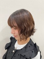 ジャミン 長嶺店(Jammin.)&nbsp;暗めカラー《レディース》ボブパーマ