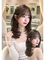 グロー 大宮(GLROW) 髪質改善/縮毛矯正/ミディアムレイヤー/酸熱ストレート/大宮