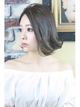 パレード(Parade) 前下がりボブ☆かきあげ外ハネにアレンジ！！