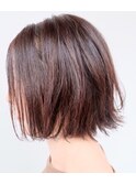 切りっぱなし ボブ