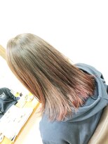 美容室 カノン(Kanon)&nbsp;グラデーションピンクベージュカラー♪