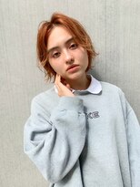 ヘアサロンエム 渋谷店(HAIR SALON M) クールショート/ボブルフ/ピンクベージュ/シルバーカラー