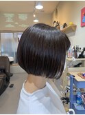 【大人かわいい】美人ボブ 艶ボブ 人気ボブ 切りっぱなしボブ