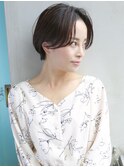 天神【BIRTH】　センターパート前髪なしショートボブ　4