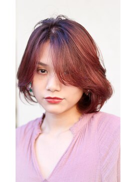 イーエン ヘアーデザイン(iiEn hair design) ピンクカラー◇ブリーチカラー◇