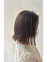 ビビグランジュテ(BiBi)&nbsp;暖色S/S切りっぱなしカラー　高知　南国市　BiBi glandjete