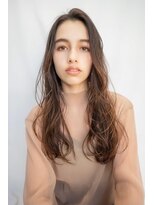 オースティン 流山おおたかの森(AUSTIN) 大人かわいい前髪セシルカットココアブラウンフリンジウェーブ