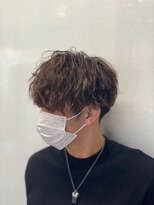 アイズ 海老名(AIZU) 王道マッシュニュアンスパーマカルマパーマメンズパーマ