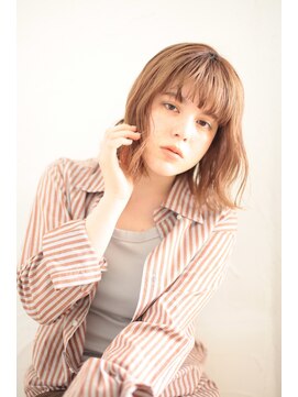 ファム(FAM) 外ハネ パーマ ハイライト ワイドバング 代官山 中目黒