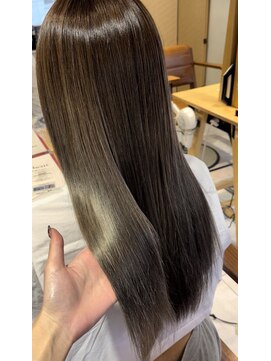 ラボヌール ヘアー エクラ(La Bonheur hair eclat) 大人ヌーディーベージュカラー