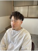 ツイストパーマ フェード