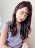 アレンジ自由の韓国ヘア/チェリーブラウン/髪質改善/新宿
