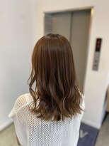 アヴァンスアンス 広島袋町店(AVANCE.ens) 髪質改善カラー×明るめベージュ