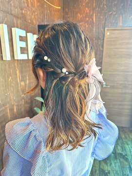 シエン 本店(CIEN) 【CIEN 赤間由佳】ハーフアップ/ヘアアレンジ