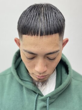 ヒロギンザ 大阪本店(HIRO GINZA) イージーパーマ×スキンフェード