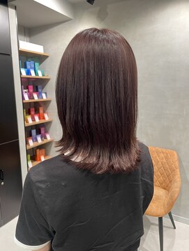 シャルムバイケンジ(Charm.by KENJE) 【黄味が気になる方に】色落ちも楽しめる「暖色パープル」